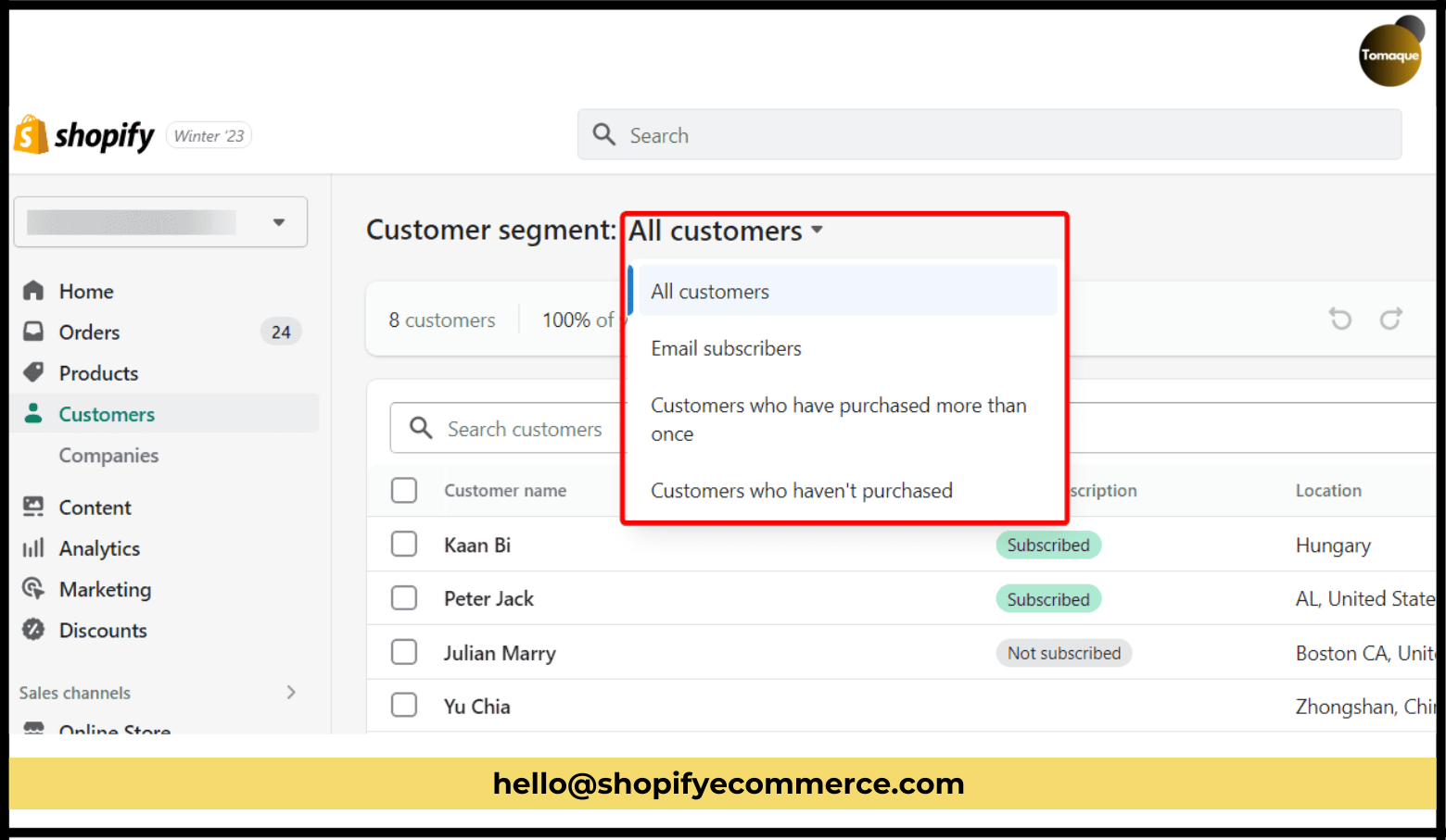 How to Create Customer Groups