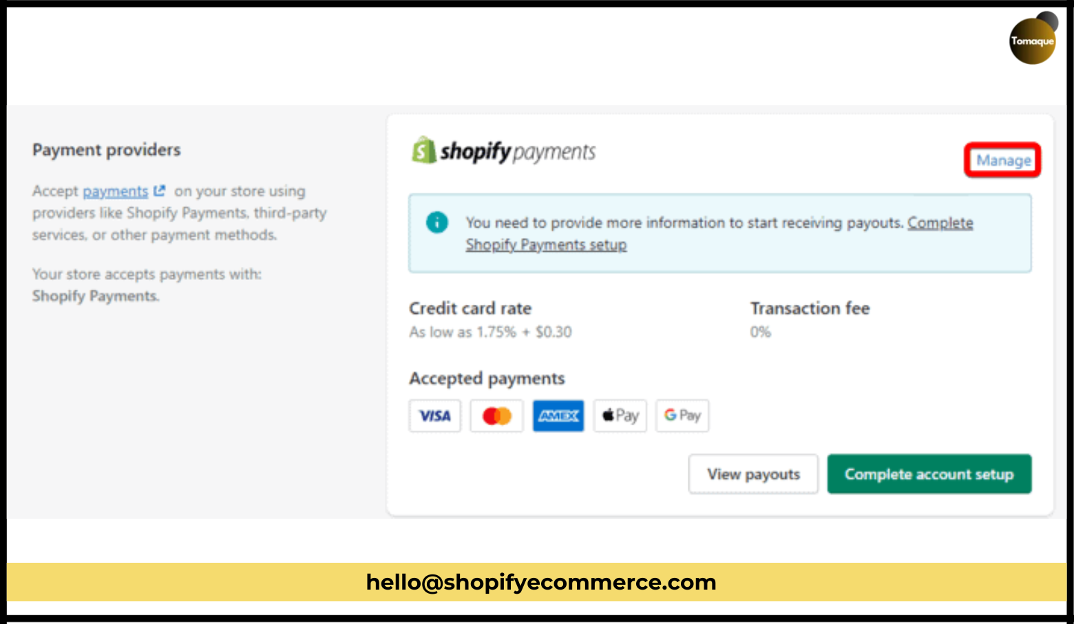 Find Payment Providers