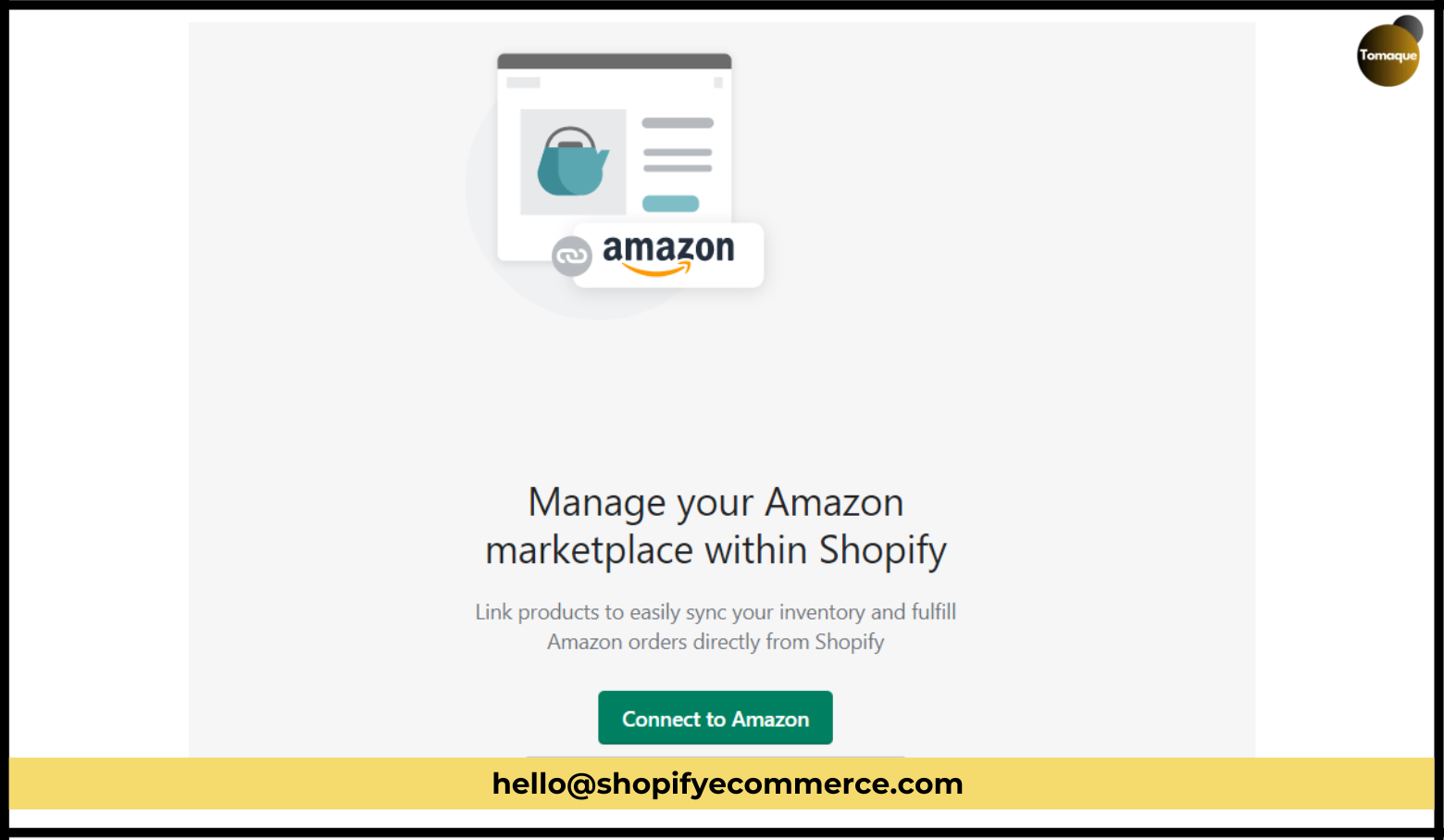 Connect Your Amazon Store to Shopify