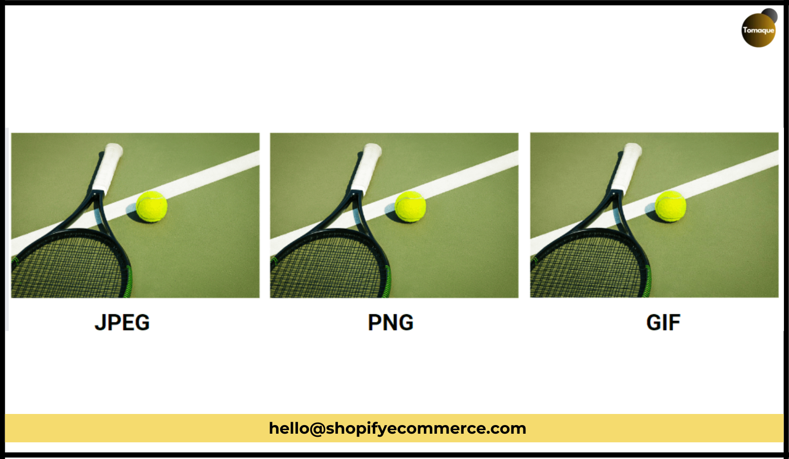 Choose the right image file type