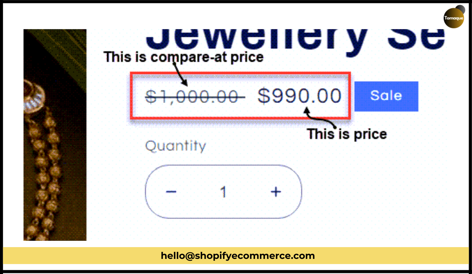 Shopify Price vs Compare at Price