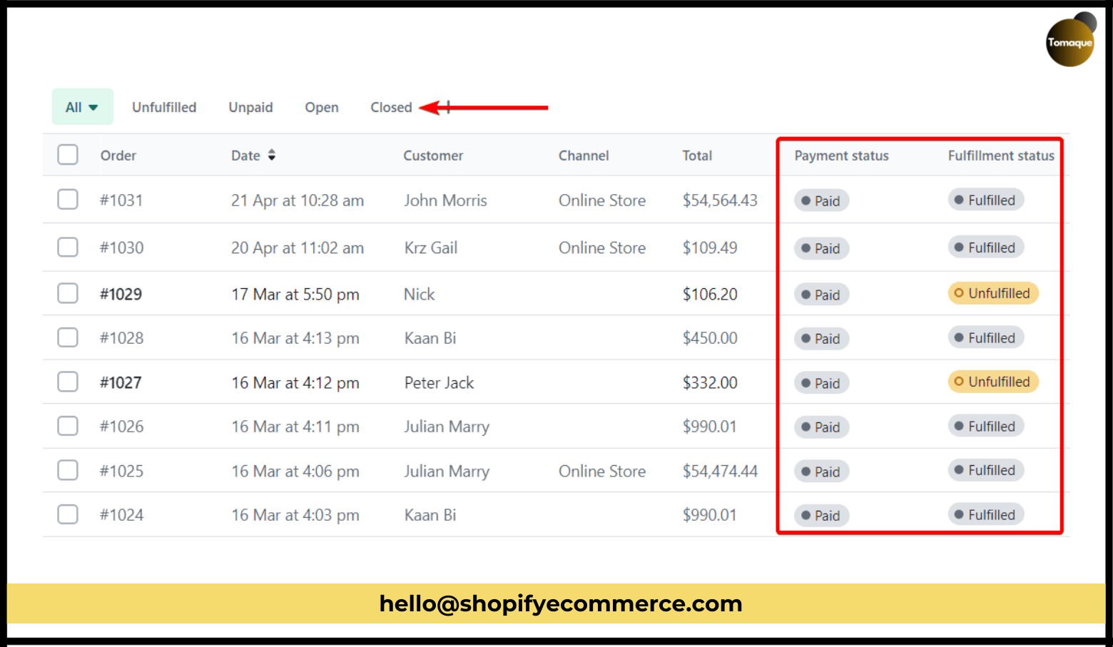 How to Check Order Status on Shopify?